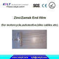 Freio de mão Zn / Zamak End Wire Die Casting Machine